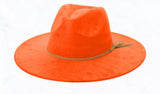 Suede Fedora Hat